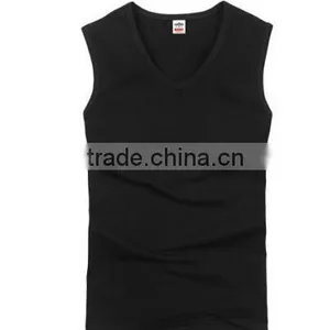 Summer Style Tank Tops Men Undershirt 2015 New Brand Quality Men's Vest Bodybuliding Gym Singlets Men's Brand Sleeveless thumbnail-1