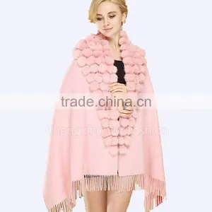 CX-B-P-68A Pure Color Scarfs Pashmina Cashmere thumbnail-4