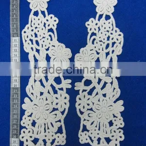 100% Cotton Machine Crochet Neck Lace for Adult Garment thumbnail-2