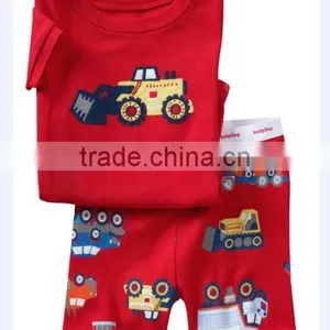 New Arriva Baby Boys and Girls Fashion Rooter Pajamas Suits Kids Cotton Sleepwear thumbnail-1