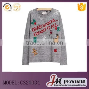 Latest Knitted Christmas Sweaters Uglysweaters Design for Women 2016 thumbnail-1
