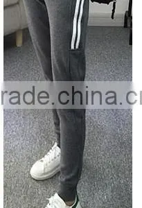 100% Cotton Wholesale OEM Gym Sports Pants 2016 thumbnail-1