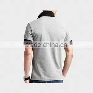 2015 China Supplier Summer Men's Jersey Polo Shirt thumbnail-2