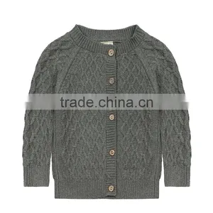S17691A Wholesale Children Sweaters Knitting Kids Cardigan thumbnail-4
