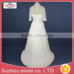 Western New Strapless Corset Wedding Dress thumbnail-4