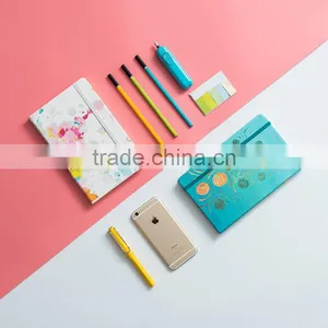 A5 PU Cover Planner Customizable Logo Personal Diary Organizer With Elastic thumbnail-1