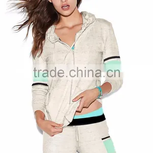 High Quality Fashion Zipper Jacket Sweatshirt With Hood Dry Fit Running Hoodies Sweatshirt Hoodies For Women thumbnail-2
