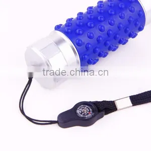 High Quality Compass 5 Colors Plastic Led Flashlight With Lanyard thumbnail-4