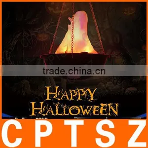 Halloween Decorations Fake Fire Led Silk Flame Light thumbnail-2
