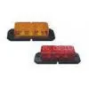 Red or Amber Led Side Marker Lights , DC12V or DC24V With 6pcs Super Leds thumbnail-1