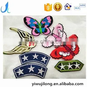Custom Embroidery Patch Butterfly Badge Designs thumbnail-1