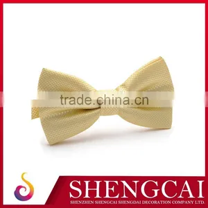 Customized Good Quality White Twill Bow-tie thumbnail-1
