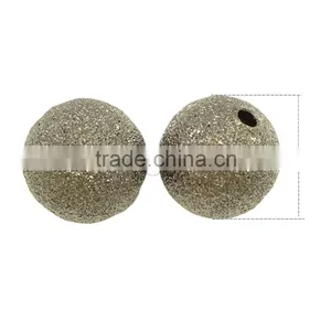 Wholesale 12mm Brass Metal Bead thumbnail-3