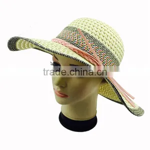 High Quality Paper Straw Hat for Women Fashion Hat thumbnail-3