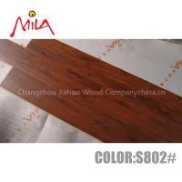 Handscraped Building Material Unilin HDF Tile Laminated Wooden Floor thumbnail-3