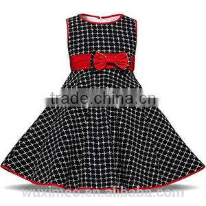 Children's Tight Waist Cartoon Printed Sleeveless Dress thumbnail-1