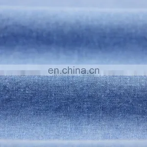 XFY-RL162 Navy Washing Fluorescence Pigment Dye Rayon Linen Fabric Wholesale Linen Fabric thumbnail-4