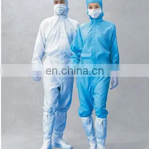 Maxsharer Wholesale Polyester Material Esd Cleanroom Coverall for Cleanroom Use thumbnail-5
