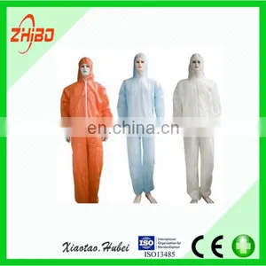 Disposable SF White Coverall Non Woven For Protective thumbnail-2