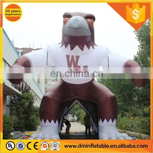 Inflatable Hawk Sports Tunnel Tent for Outdoors Promotion thumbnail-1
