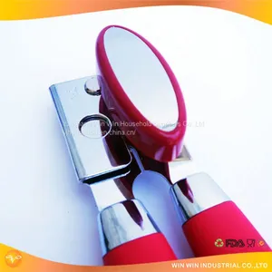 Can Opener, Manual Can Opener Smooth Edge, Easy to Open, Ergonomic/Heavy Duty/ Commercial and Professional Side Cut Wit thumbnail-4