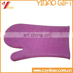 Customize Food-grade BBQ Heat Resistant Silicone Baking Gloves for Cooking thumbnail-1