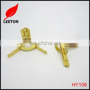 Factory Supply Shiny Gold Quadrant Hinge for Wooden Boxes thumbnail-5