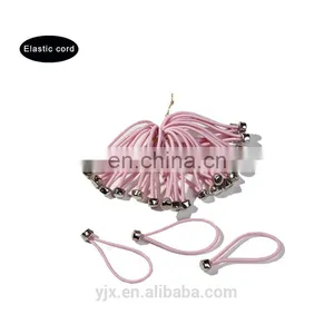 2mm Polyester Elastic String, Elastic Cord With Metal Barb Clip/ Hook/ Ends thumbnail-3