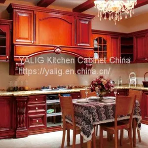 YALIG Solid Wood Kitchen Cabinet thumbnail-5