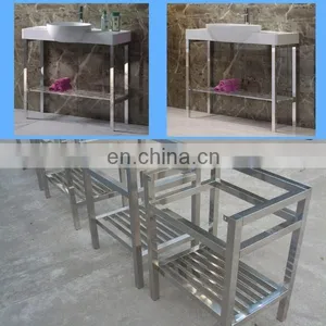 Composite Marble Bathroom Trough Sink Frame thumbnail-1