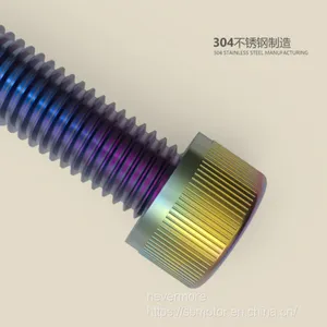 Spirit Beast Motorcycle Modified Stainless Steel Screws Decorative Screws SHCS Colorful Plating CL402 thumbnail-3