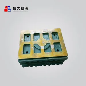 High Efficiency Jaw Crusher Wear Part Fixed Jaw Plate Apply to Nordberg C100 thumbnail-1