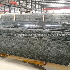 Grey Wooden Marble,Zebra Stripe Marble, Blue Bamboo,Grey Straight Marble, Grey Marble Slabs & Blocks thumbnail-3