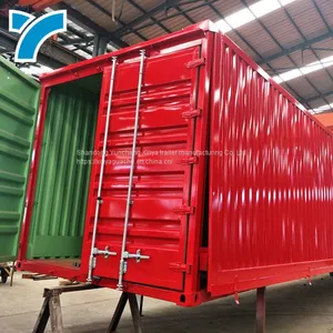 Box Transport Semi Trailer Box Cargo Van Trailer thumbnail-3