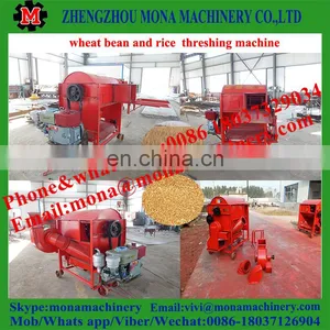 Hot Sale Mini Paddy Wheat Thresher / Manual Rice Husk Peeling Machine / Paddy Rice Sheller Machine thumbnail-5