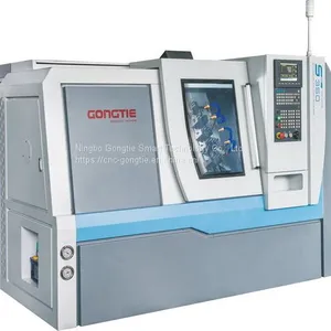 Slant Bed Lathe With Programmable Blowing thumbnail-1
