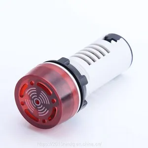 AD16-22SM Flash Buzzer With Led Smart Electronic White Shell Plastic Buzzer thumbnail-1