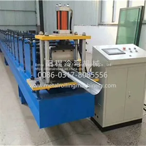 Steel Half Round Gutter Roll Forming Machine thumbnail-2