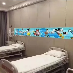 Hopsital Patient Room Using Medical Gas Pipeline System Terminal Equipment of Wall Mount Bed Head Trunkings Panel thumbnail-5