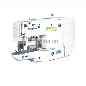 High-speed Direct Drive Electronic Bar Tacking Button-attaching Sewing Machine thumbnail-1