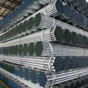 Tianjin Shengteng Brand Building Material Galvanized Round Steel Pipe thumbnail-1