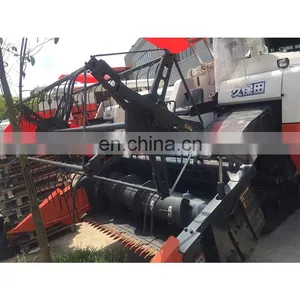 High Quality New and Used Full Feed Kubota Brand PRO688Q Combine Harvester Usage Rice Wheat thumbnail-6