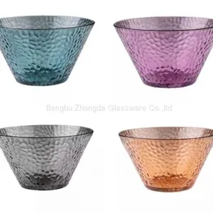 Wholesale Clear Colored Food Glass Bowls With Factory Price thumbnail-5