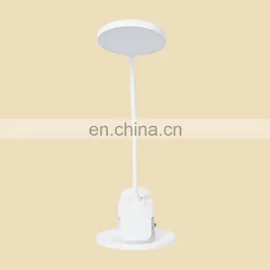 Custom Logo OEM Factory Wholesale Modern Usb Rechargeable Bedside Touch Led Desk Lamp thumbnail-3