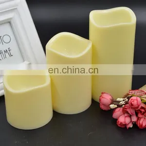 ABS Material Factory Offered Remote Control Battery Operated Tea Lights Led Flameless Pillar Candle thumbnail-4