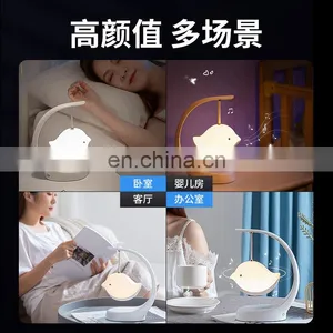 High Quality LED Lighting 3D Night Lamp Music Speaker for Home thumbnail-5