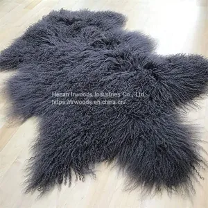 Genuine Cheap Tibet Sheepskin Fur Rugs Carpet For Home Decoration thumbnail-2