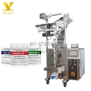 KV Triangle Pouch Powder Packaging Bagging Machine for Strawberry Milk Powder thumbnail-1