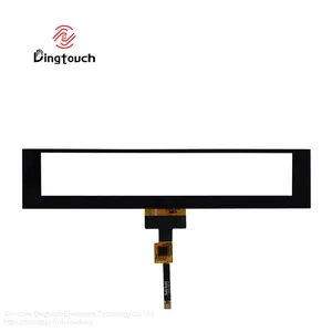 Best Customize Long Stretched Shape GT911 Chip I2C Interface 6.6 Inch Galss Capacitive Touch Screen Panel thumbnail-1