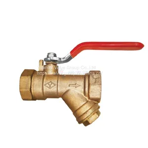 Wrought Brass Strainer Ball Valve - Yuanda Valve Gost Ball Valves Manufacturer Gost Ball Valves thumbnail-1